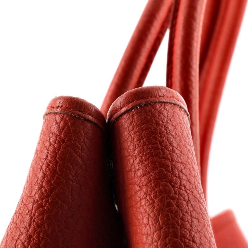 Hermes Garden Party Tote Leather 36 Red - Picture 7 of 8